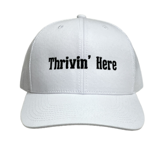 White Thrivin' Hat